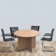 1200mm Arrow Head Circular Boardroom Table